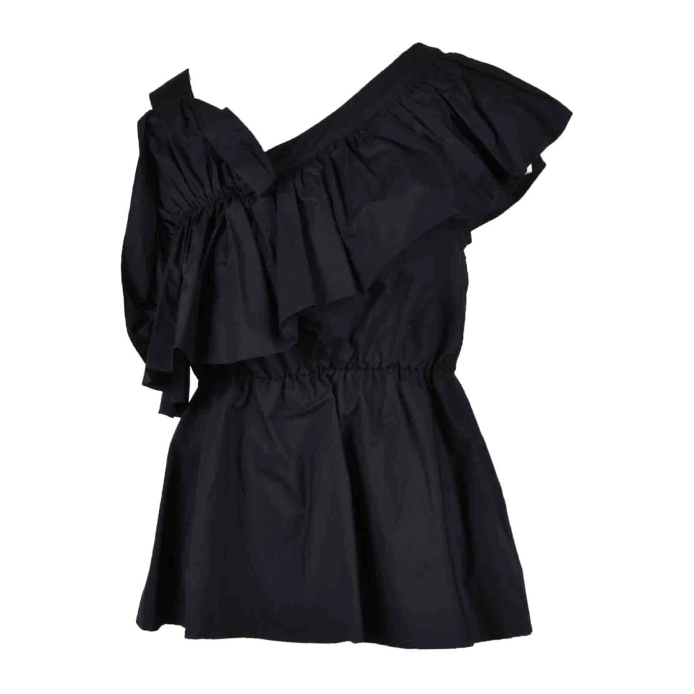 Weili Zheng Stijlvolle mouwloze topcollectie Blue Dames