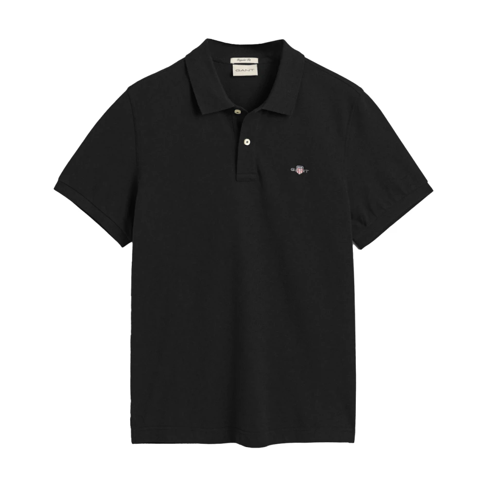 Gant - Tops > Polo Shirts - Black - Gant - Modalova