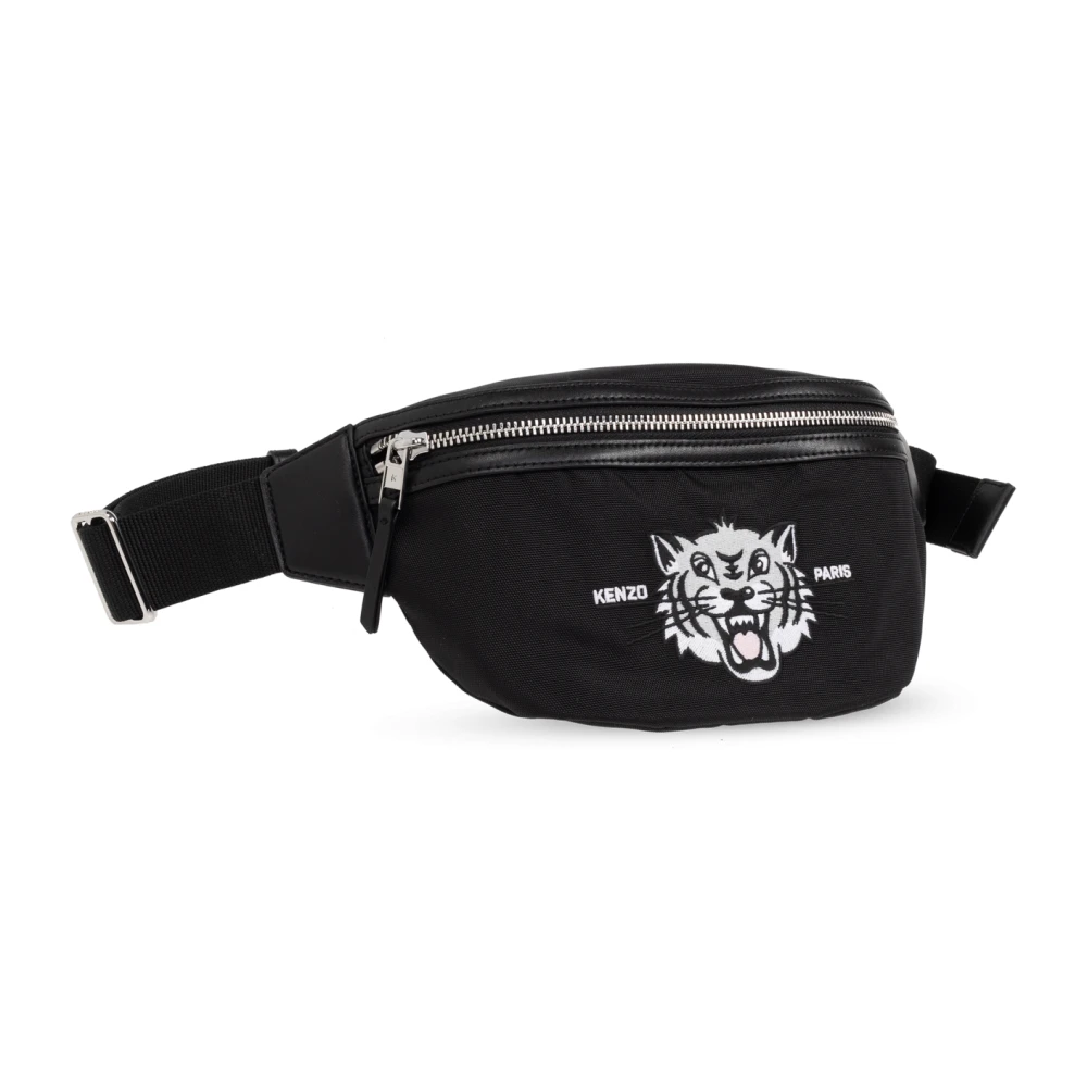 Kenzo Heuptas met tijgerhoofdmotief Black Heren