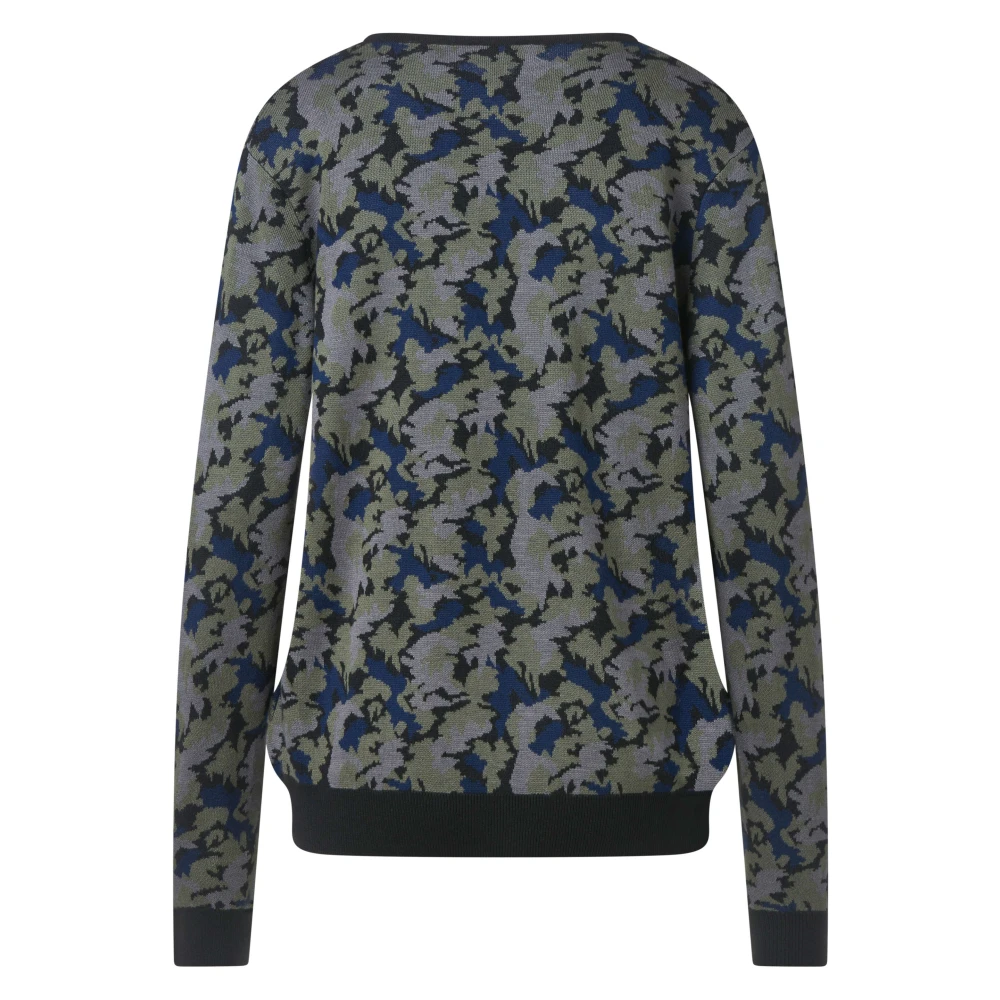 Fusalp Lichte V-hals Zijden Trui Multicolor Dames