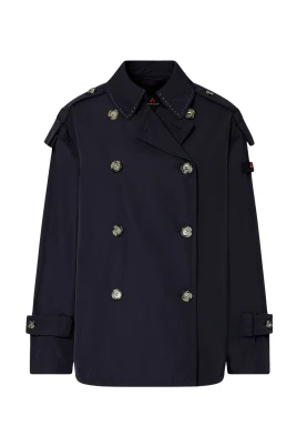 Peacoat i tekniskt tyg