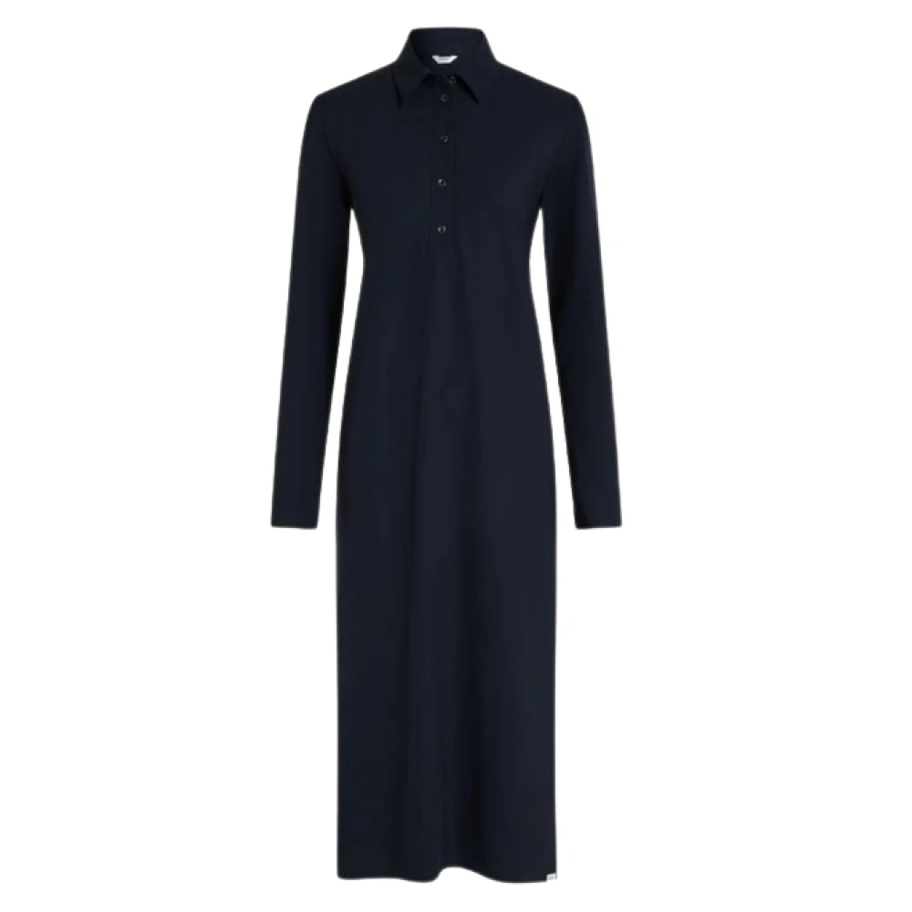 Penn&Ink N.Y Elegante Zwarte Jurk voor Vrouwen Blue Dames