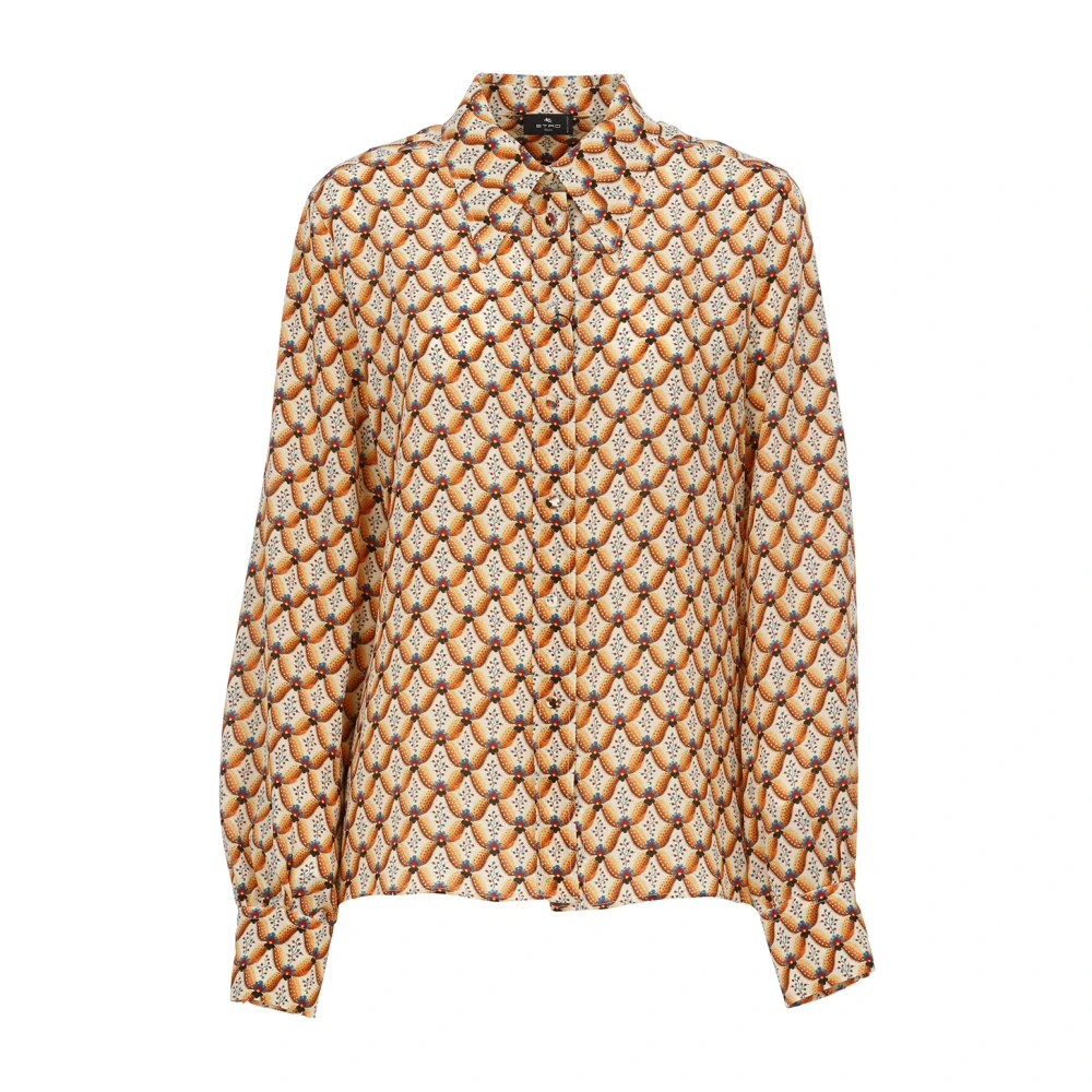 Etro Mujer Naranja Blusas Y Camisas, Talla: 2XS
