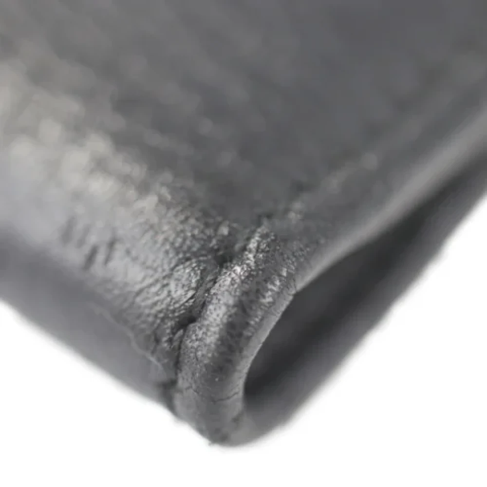 Salvatore Ferragamo Pre-owned Leather wallets Black Dames