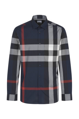 checkered-slim-fit-cotton-shirt