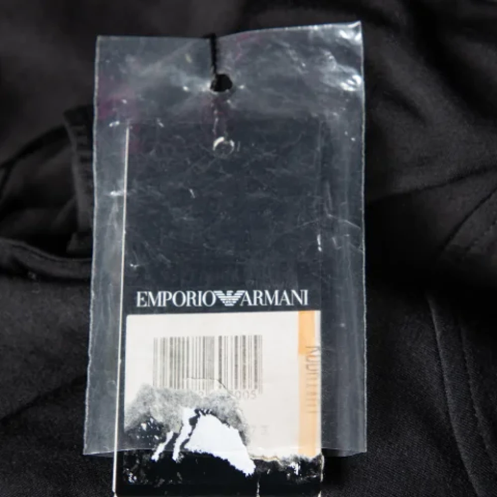Armani Pre-owned Knit dresses Black Dames