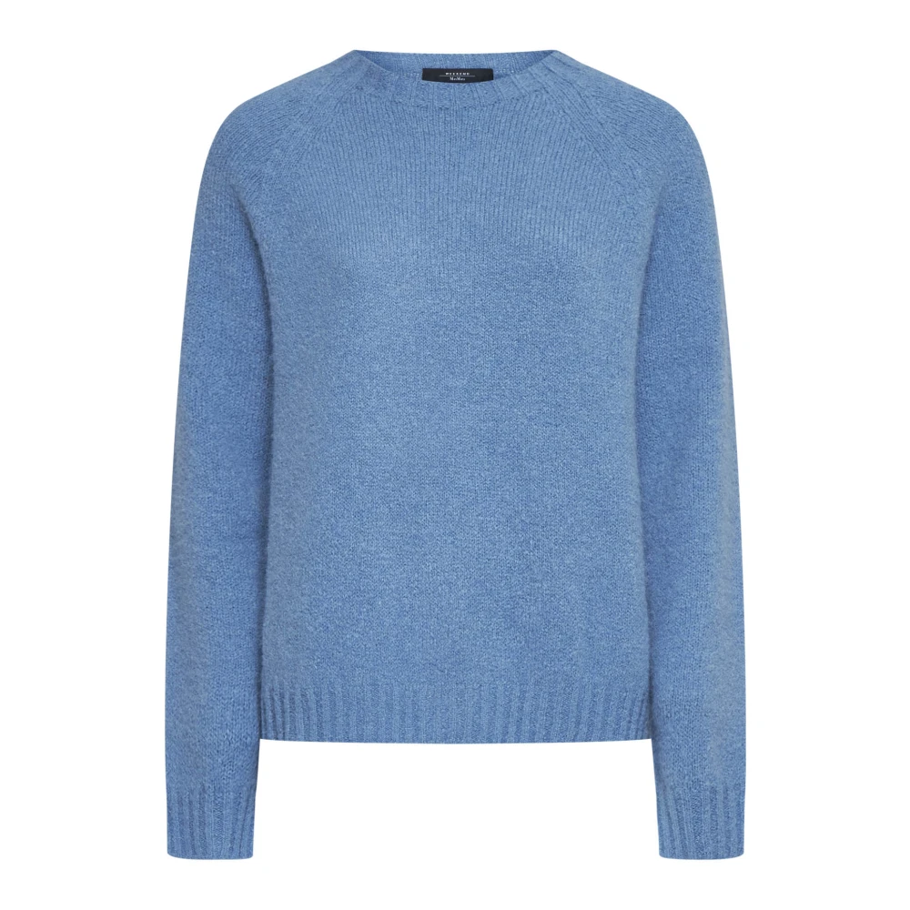 Max Mara Weekend Sweaters Ghiacci Collectie Blue Dames