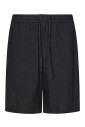 zwarte-linnen-shorts-met-elastische-taille