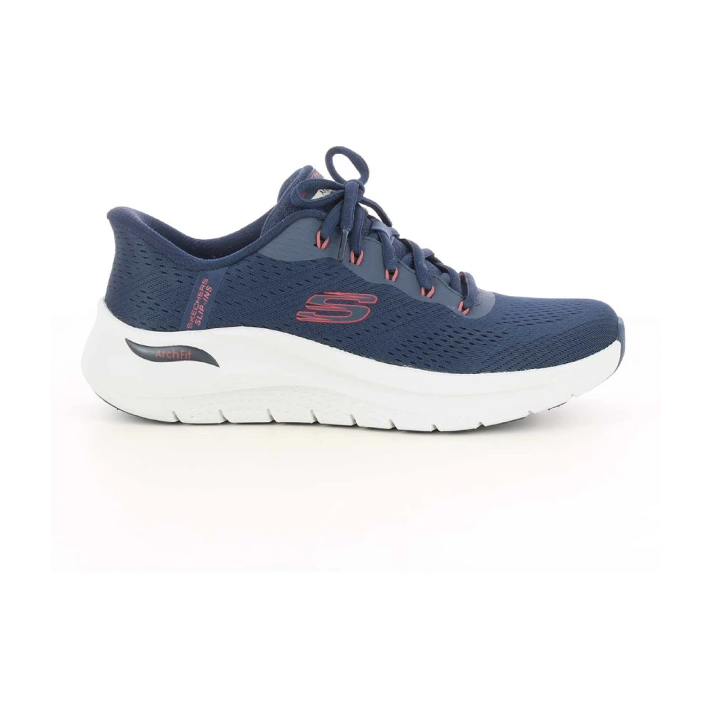 Skechers Blauwe Herenschoenen Stijlvol Model Heren Schoenen