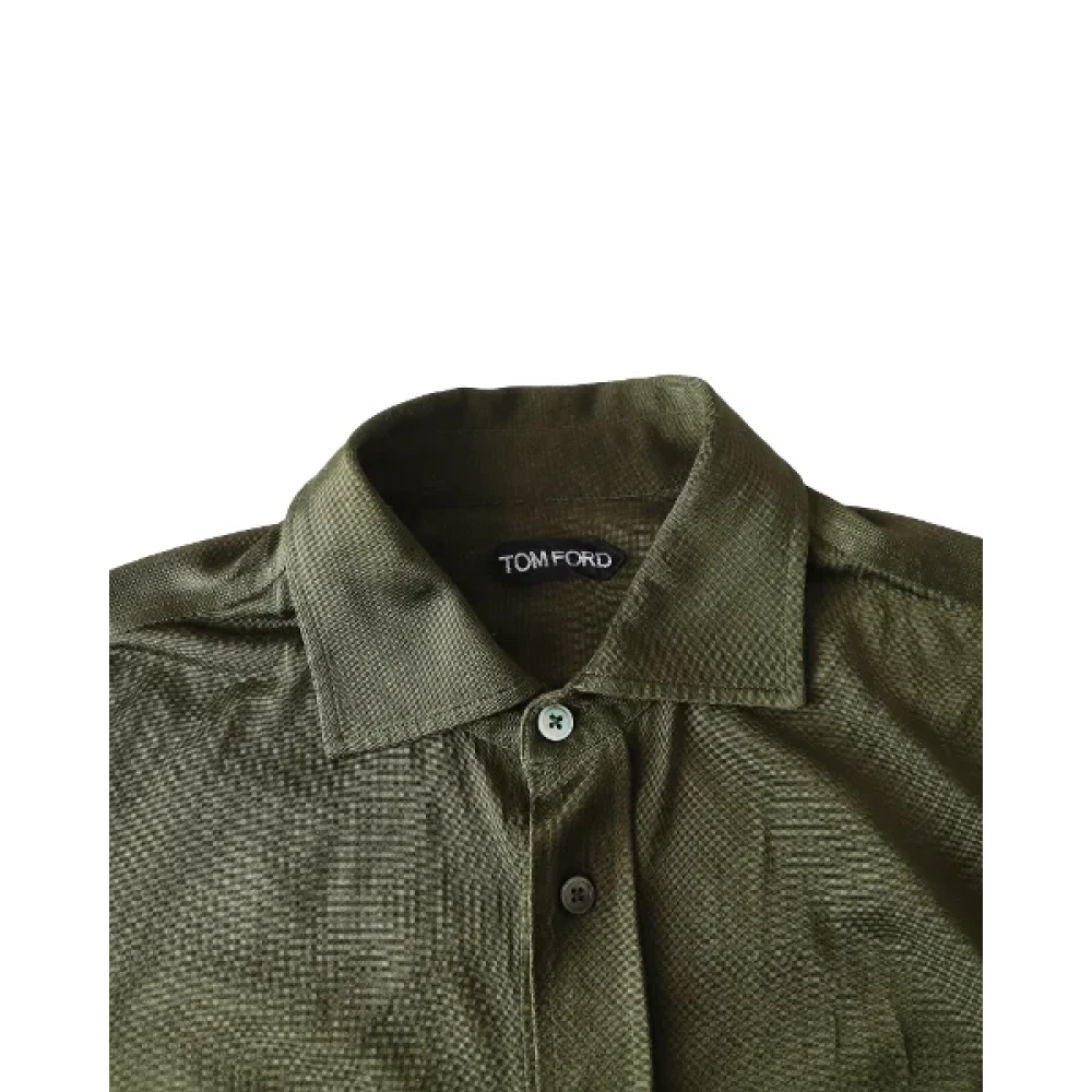 Tom Ford Pre-owned Fabric tops Green Dames