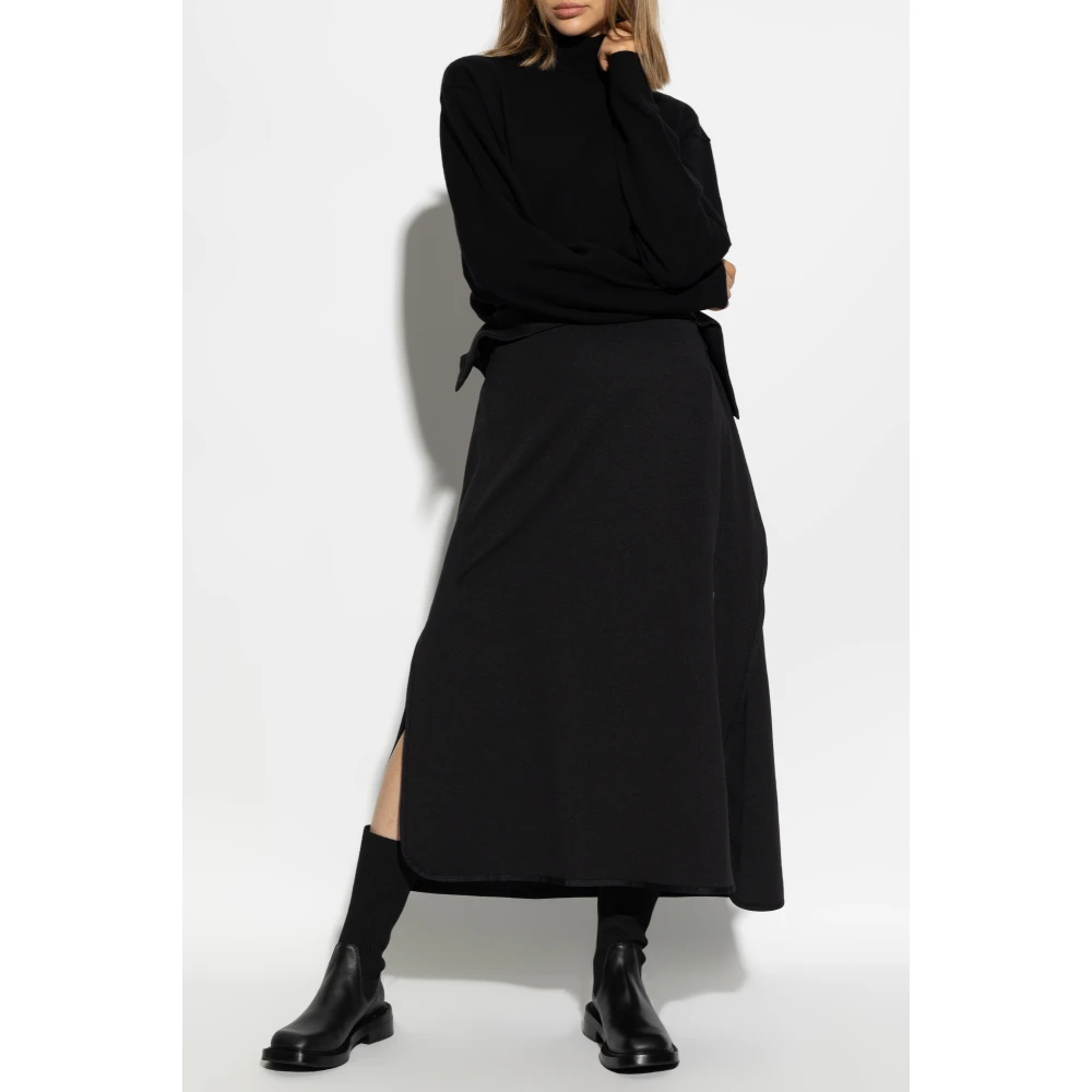 Y-3 Rok met split Black Dames