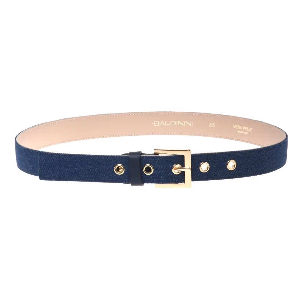 Baldinini Women's Blue Belts, 95 Cm, Belt