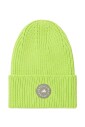 bonnet-en-coton-jaune-fluo