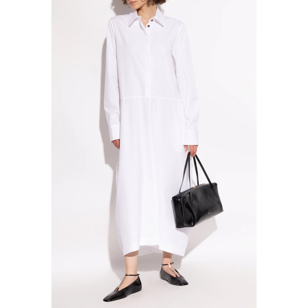 Jil Sander Overhemdjurk White Dames