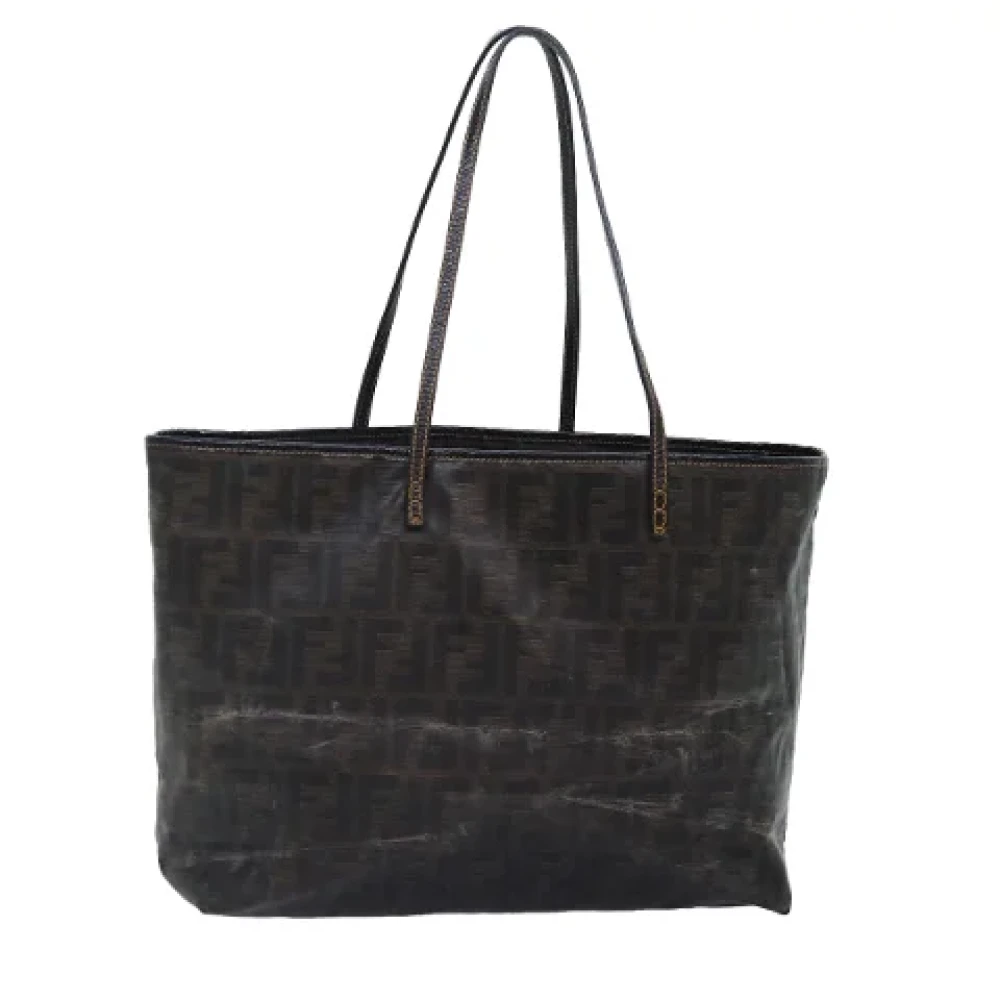 Fendi Vintage Pre-owned Canvas totes Brown Dames