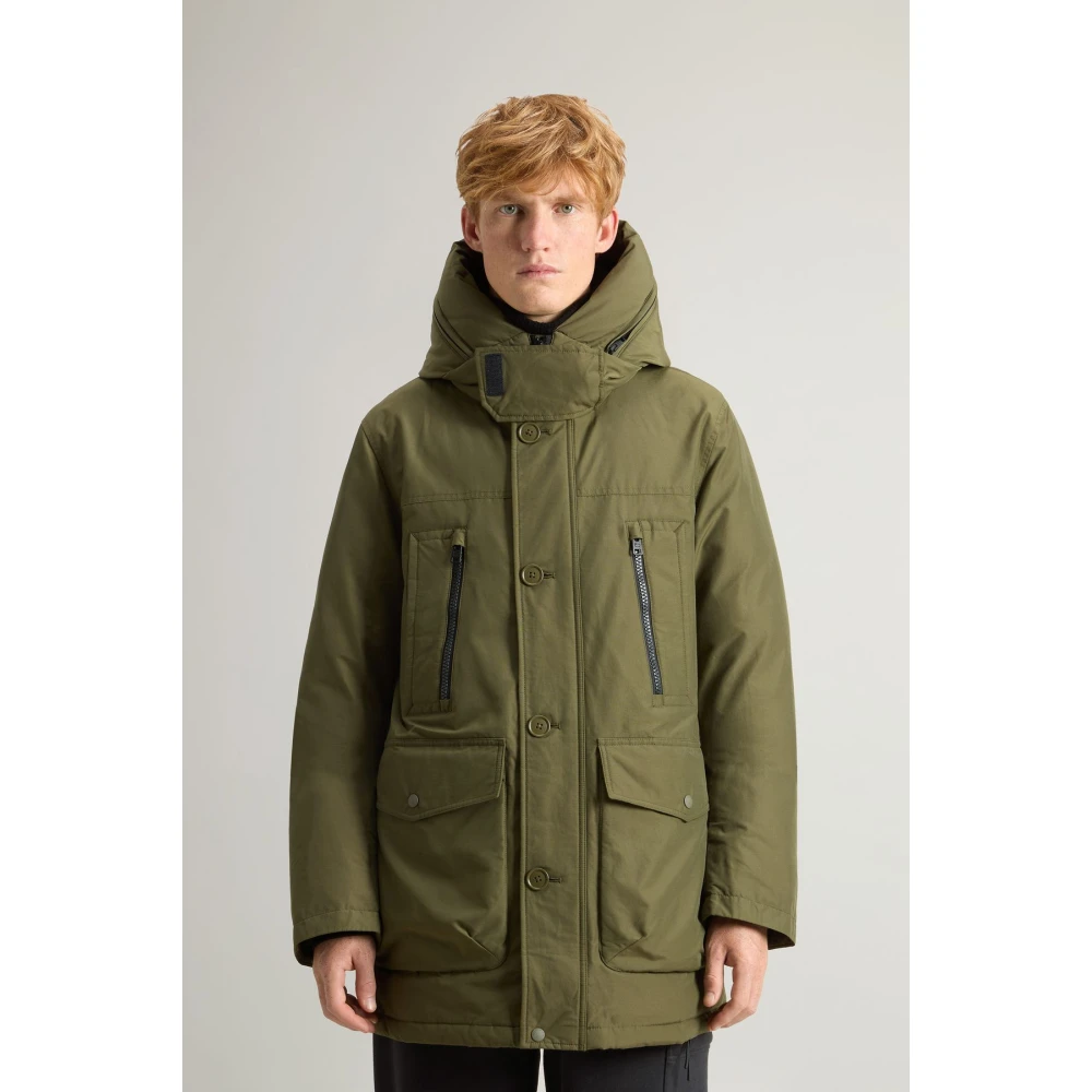Woolrich Arctic Parka Evolution in Groen Green Heren
