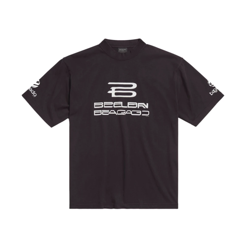 Balenciaga T-Shirts Black Heren
