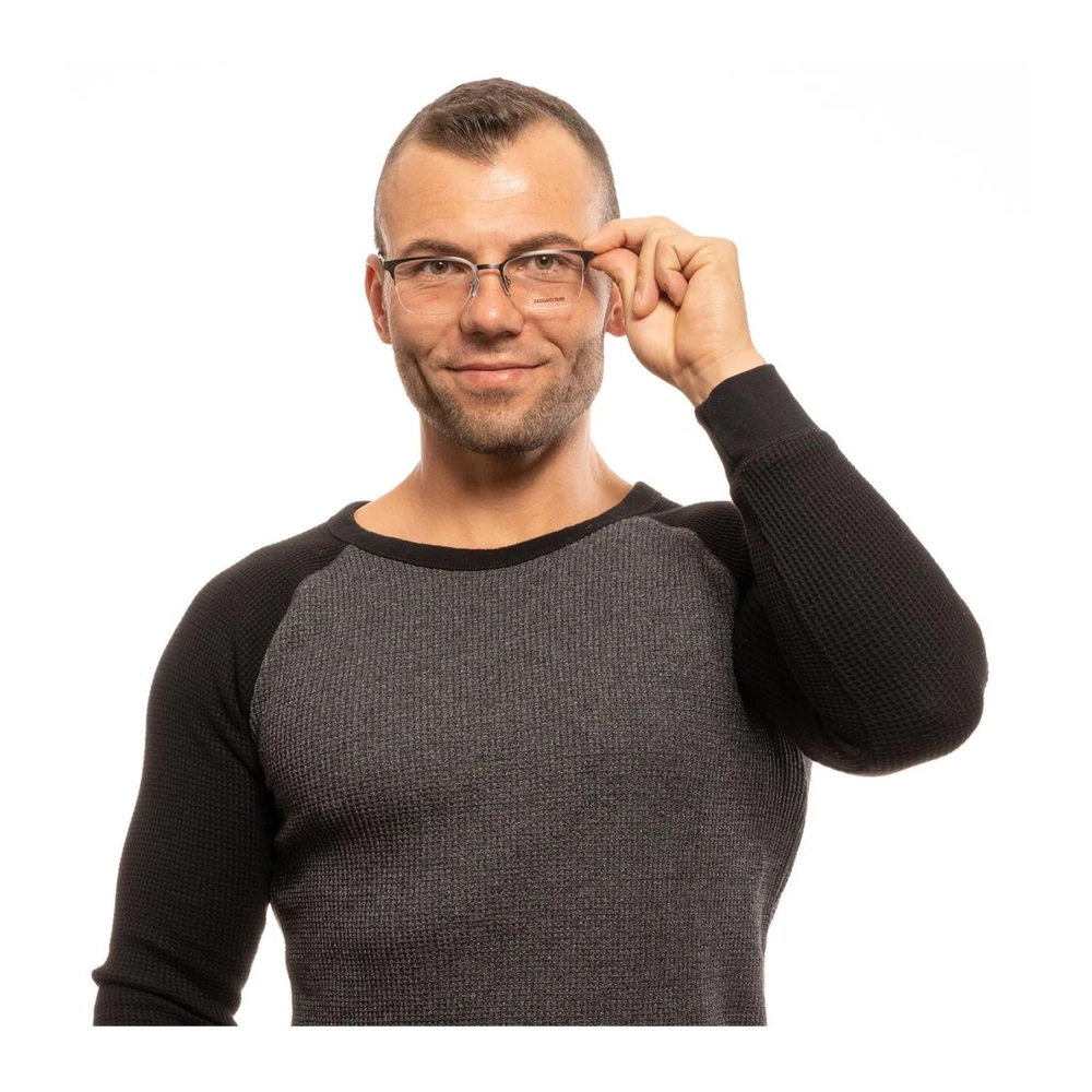 Zadig & Voltaire Metalen optische monturen met demo-glazen Gray Heren