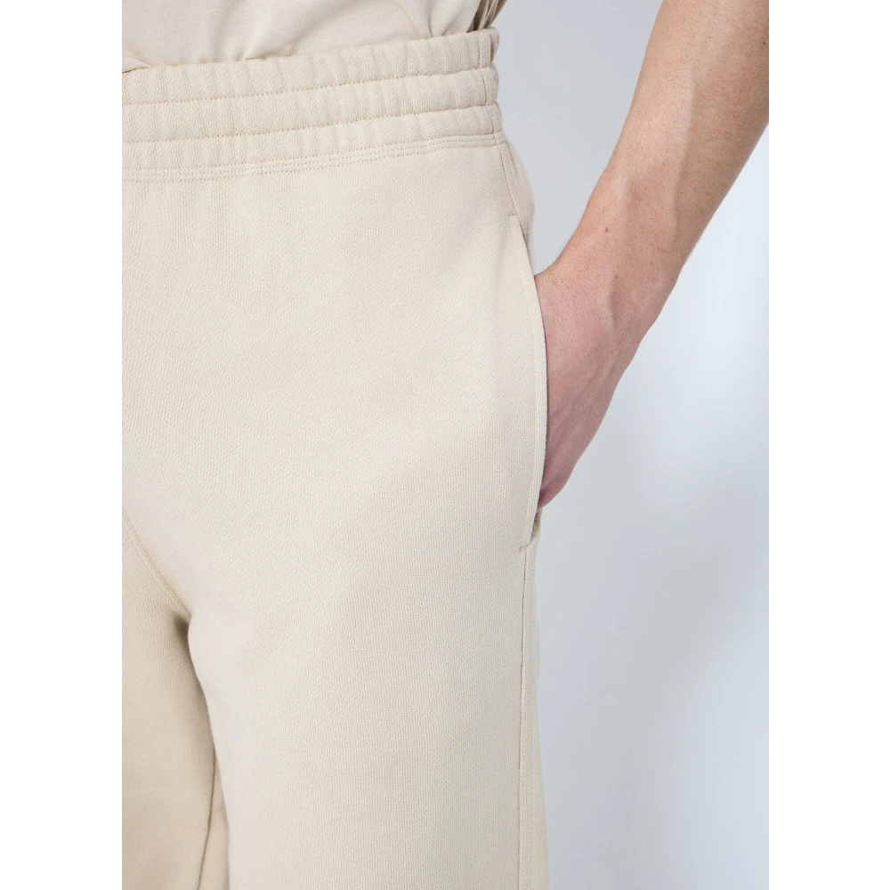 Burberry Logo Patch Track Pants Beige Heren