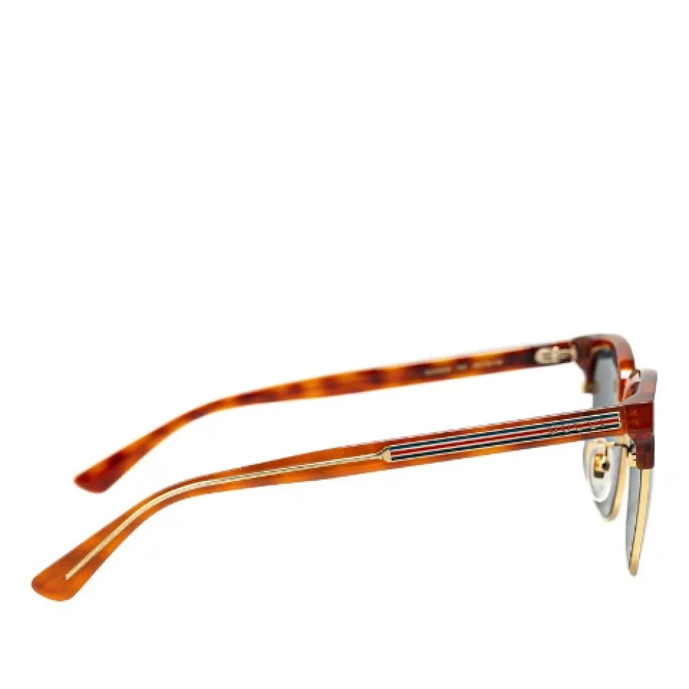 Gucci Vintage Pre-owned Glass sunglasses Brown Dames