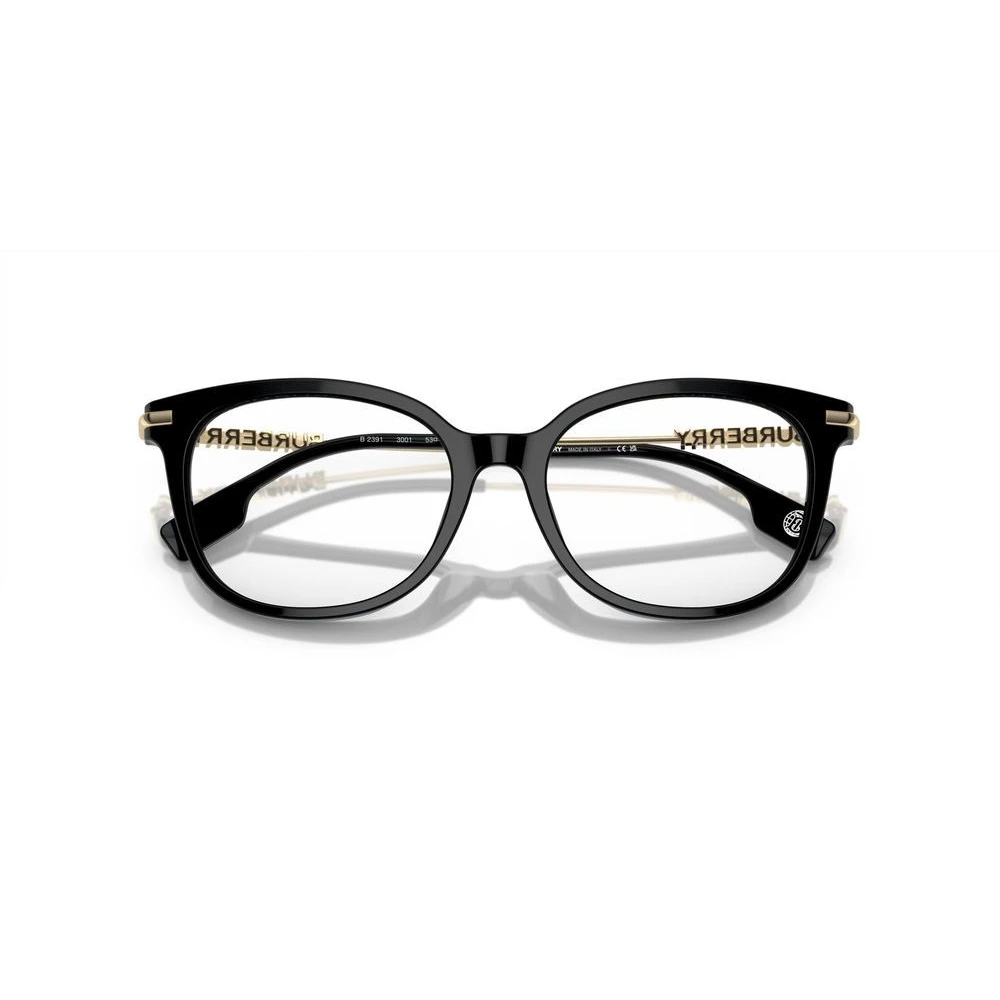 Burberry Zwarte Brillenmonturen BE 2391 Black Unisex
