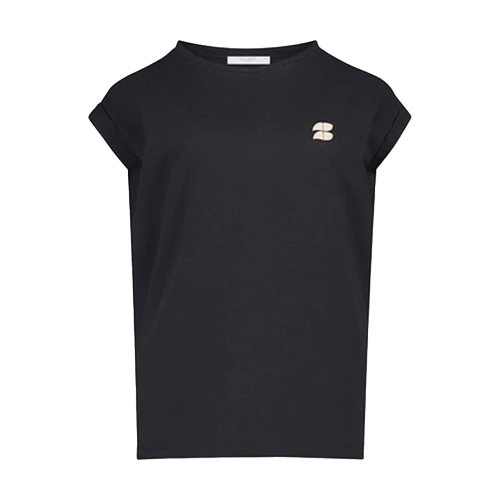 By-Bar Thelma Big Top T-shirt Black Dames