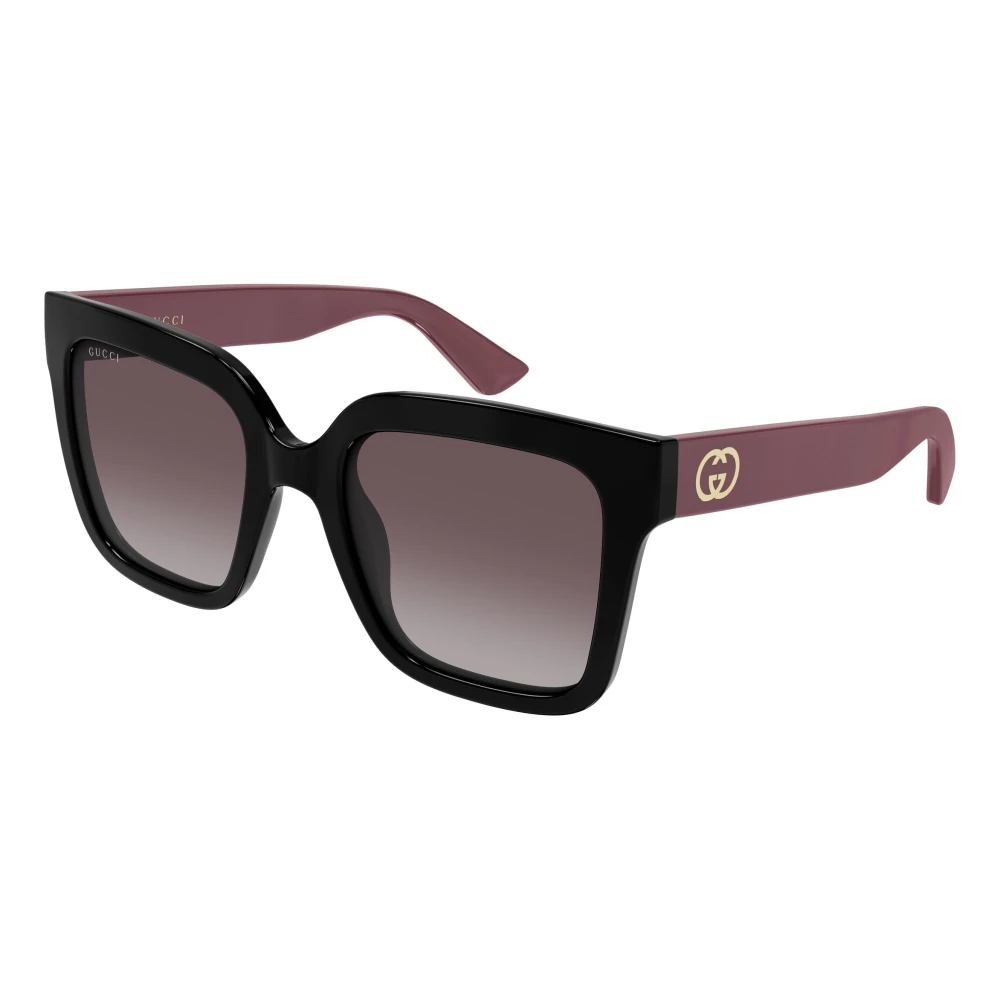 Gucci , Sunglasses, Female, Black, 53 Mm, Square Sunglasses