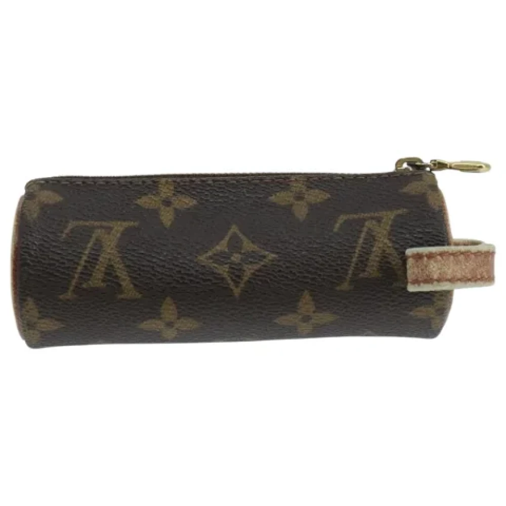 Louis Vuitton Vintage Pre-owned Canvas clutches Brown Dames