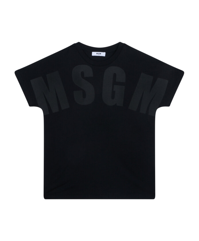 black-logo-print-t-shirt