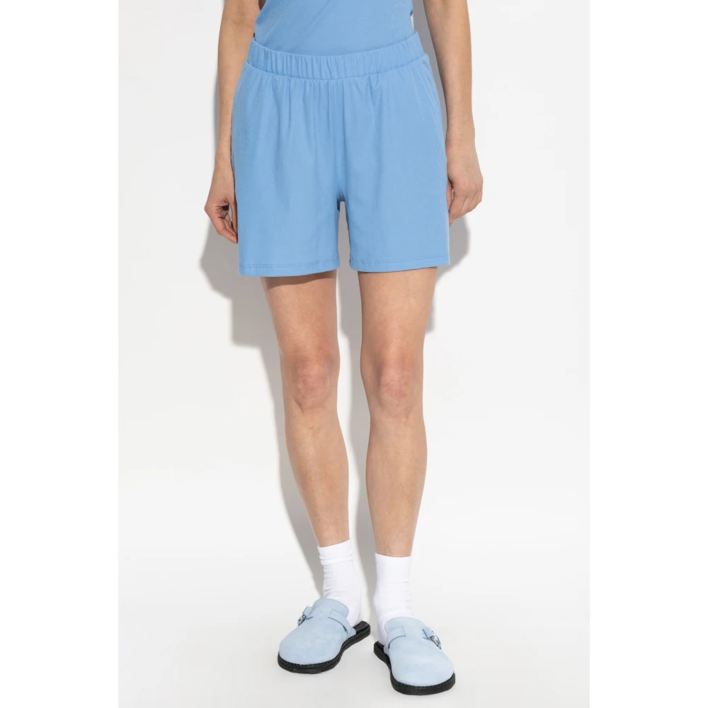 Hanro Shorts Sleep & Lounge Blue Dames