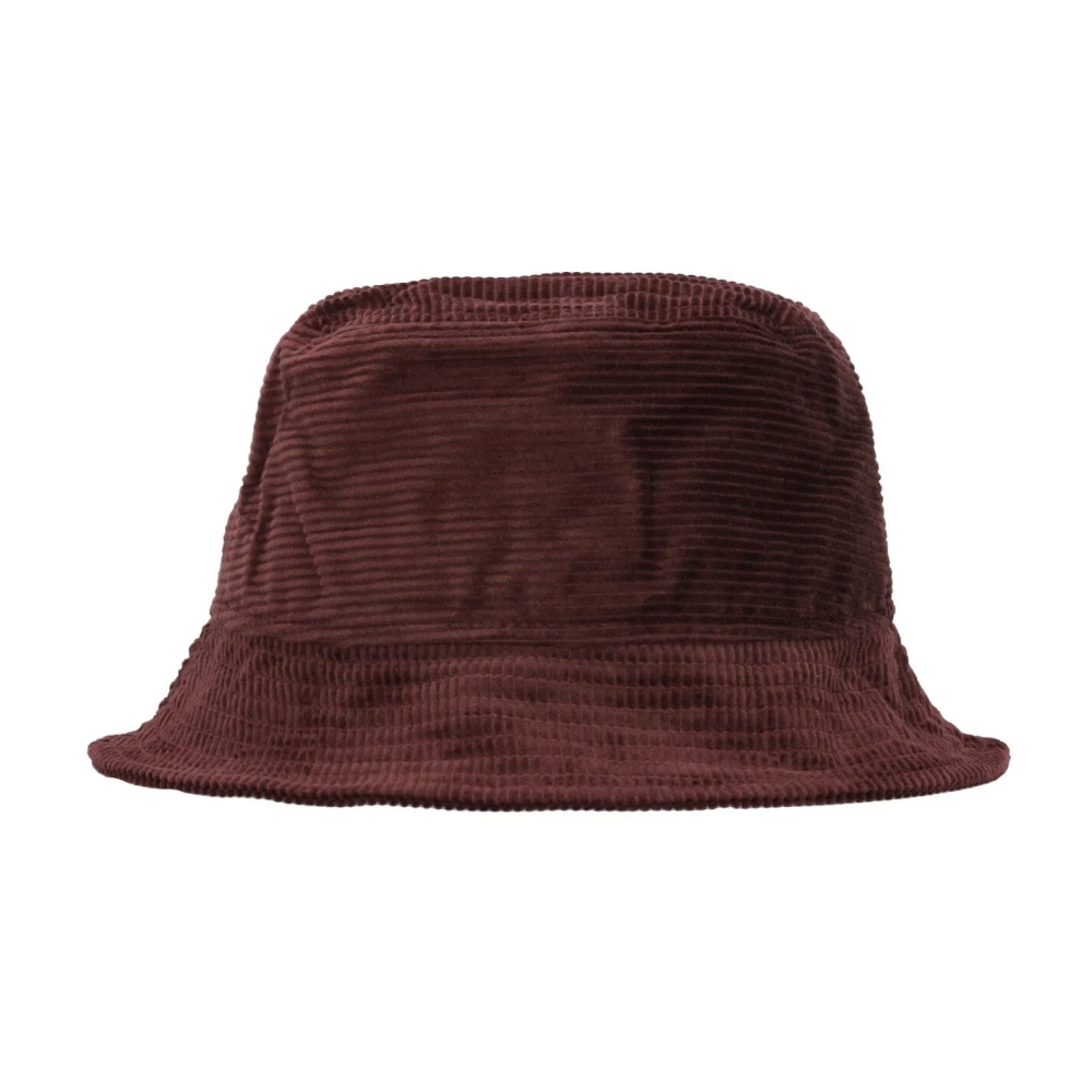 Carhartt WIP Velvet Fisherman Bucket Hat voor mannen Brown Unisex