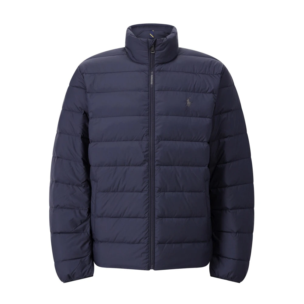Polo Ralph Lauren Blue Down Jacket With Stylish Features - Male - Winter Jackets - 2XL - Jackets