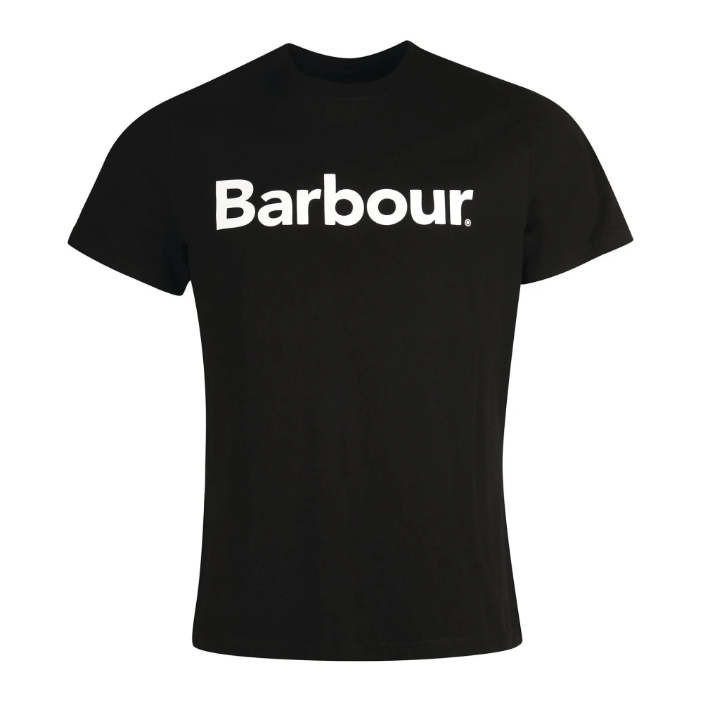 Barbour Essentiële Logo T-Shirt Black Heren