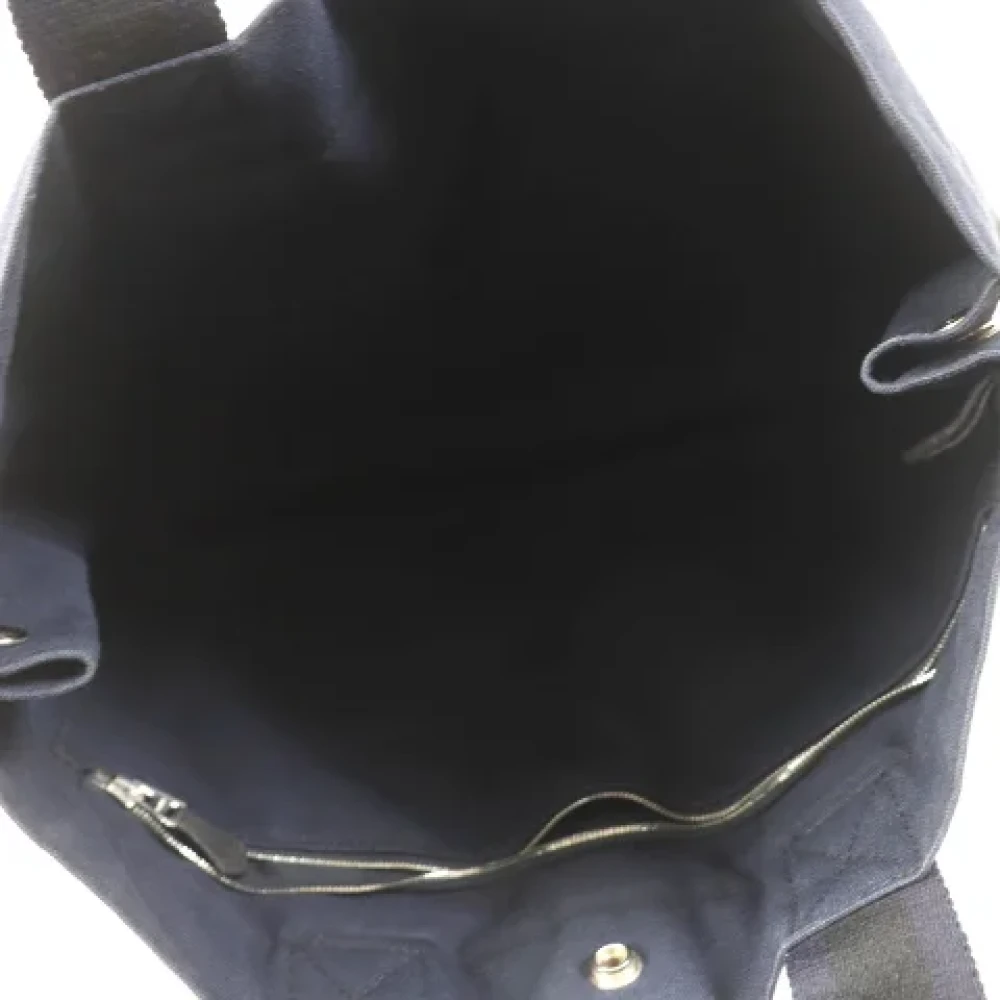 Hermès Vintage Pre-owned Cotton totes Black Dames