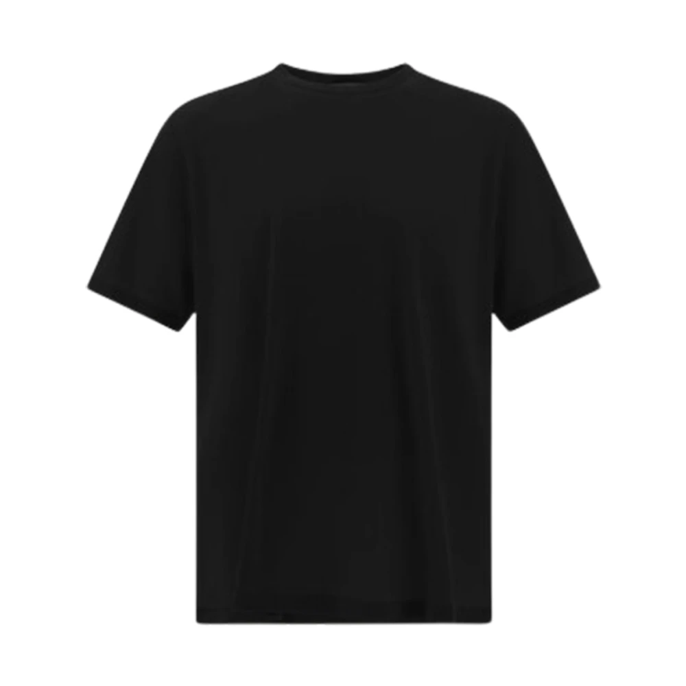 Herno Hombre Camiseta Ligera De Crepé De Jersey