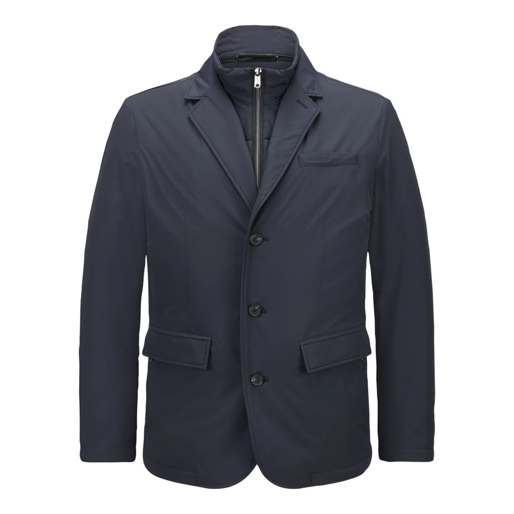 Milestone Stijlvolle Jas voor speciale gelegenheden Blue Heren