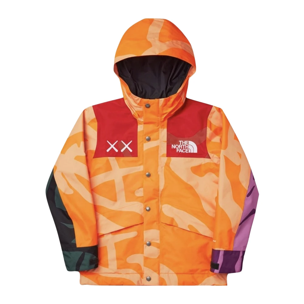 Kaws Youth Mountain Parka Jacket Limited Edition Multicolor Heren