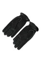 black-leather-biker-gloves