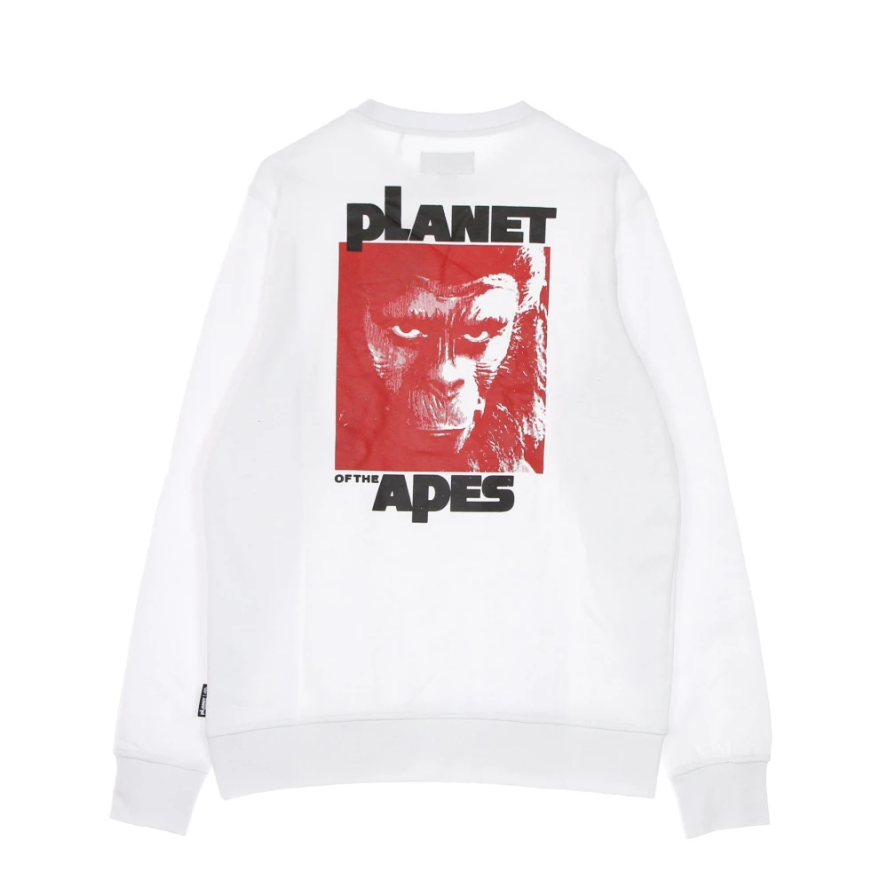 Element Dominion Crewneck Sweatshirt Wit White Heren