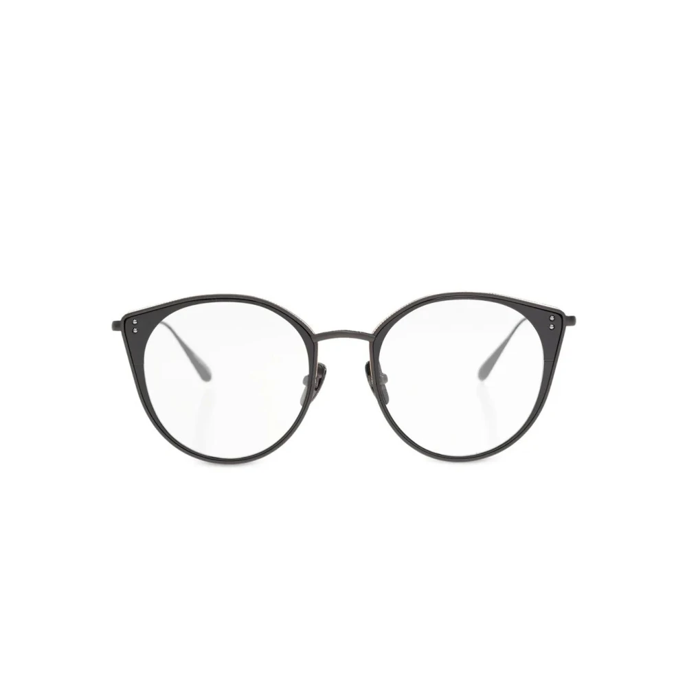 Linda Farrow Black Glasses, Unisex, 52 Mm, Lfl1420 C2 Opt Optical Frame