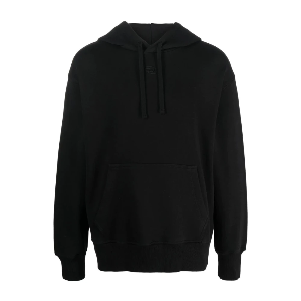 Diesel Herr Grå Sweatshirts & Hoodies S, Bomull, Sweatshirt