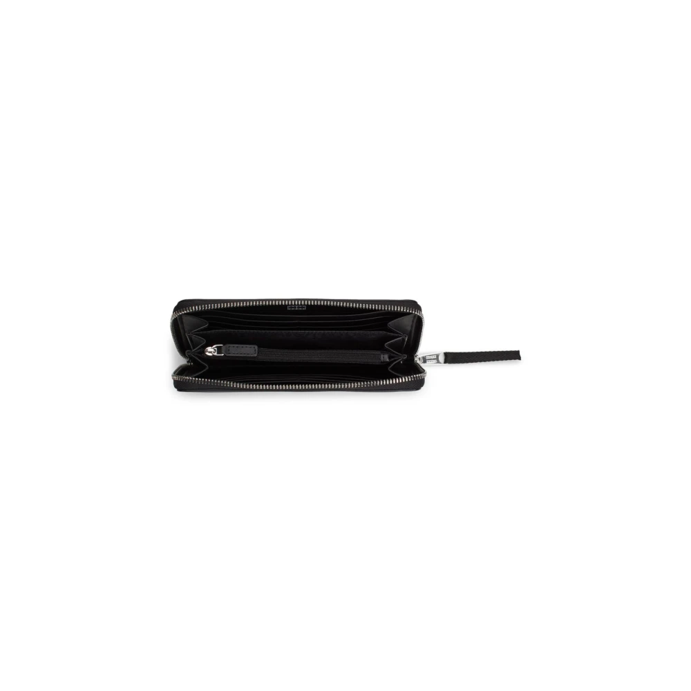 Tommy Jeans City Bold Logo Portemonnee PU Leer Black Dames