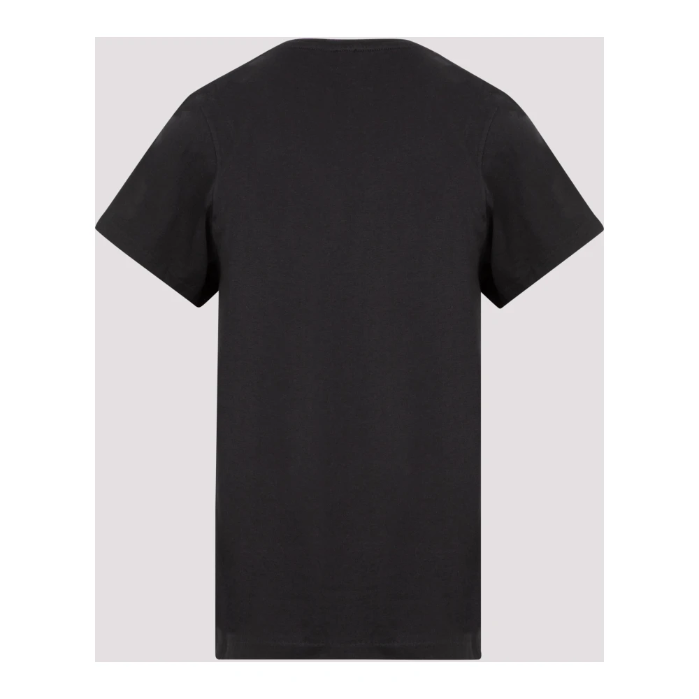 TotêMe Zwart Curved Seam Tee Black Dames