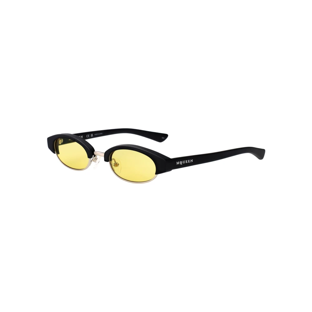 Alexander Mcqueen Unisex Black Stylish Sunglasses Am0534s For Summer - Sunglasses - 48 Mm - Accessories