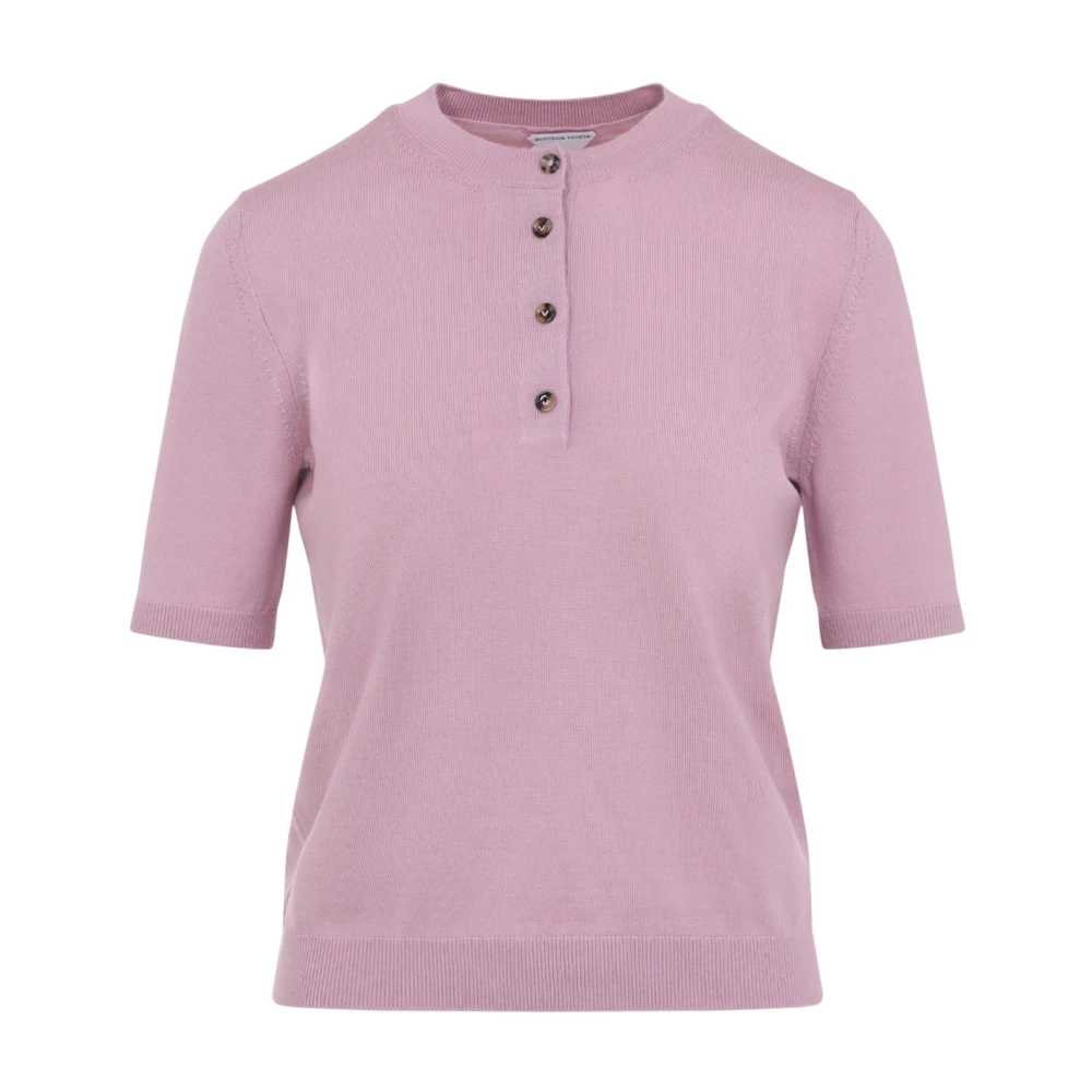 Bottega Veneta Roze & Paarse Trui Stijlvolle Vrouwen Purple Dames