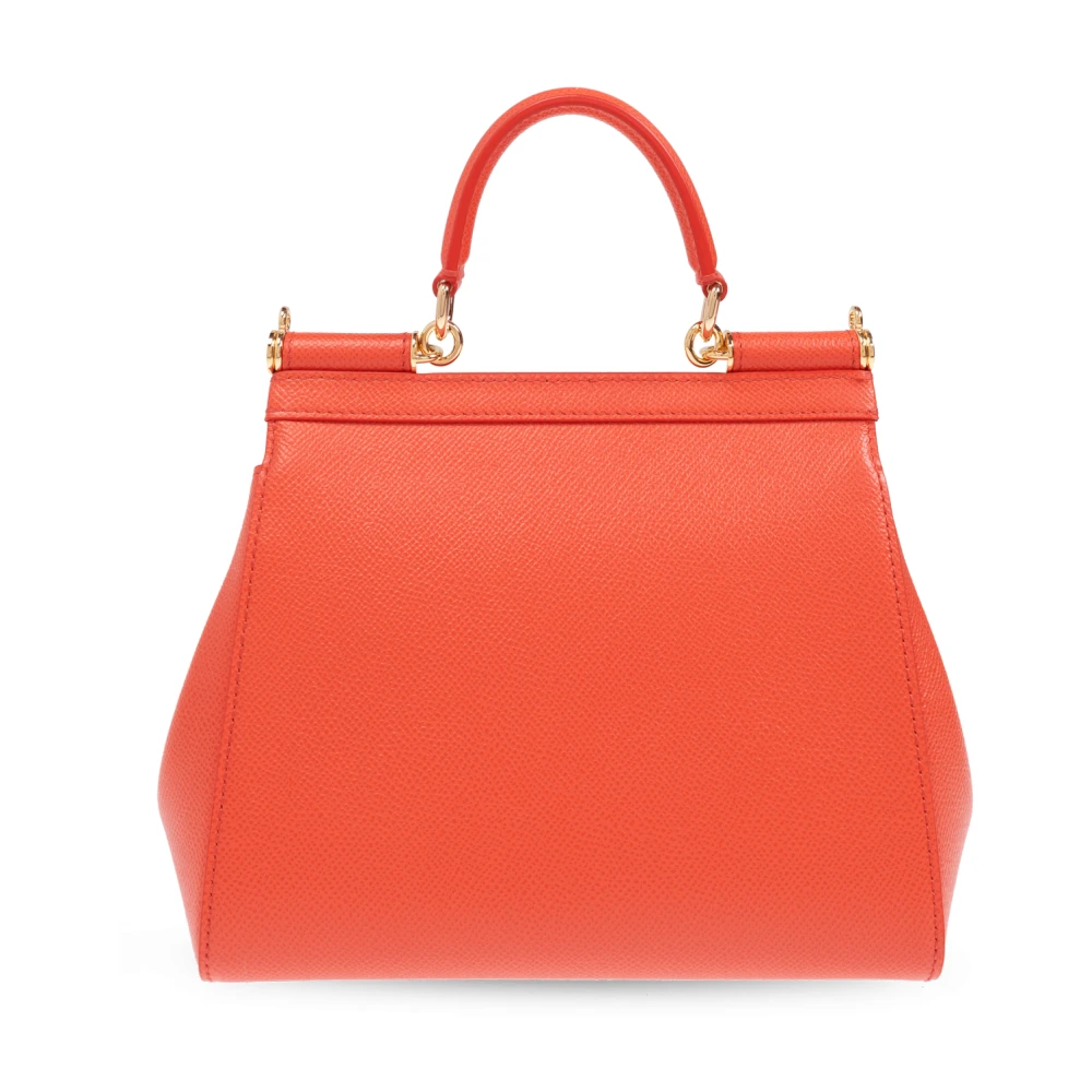 Dolce & Gabbana Sicily Mini schoudertas Orange Dames