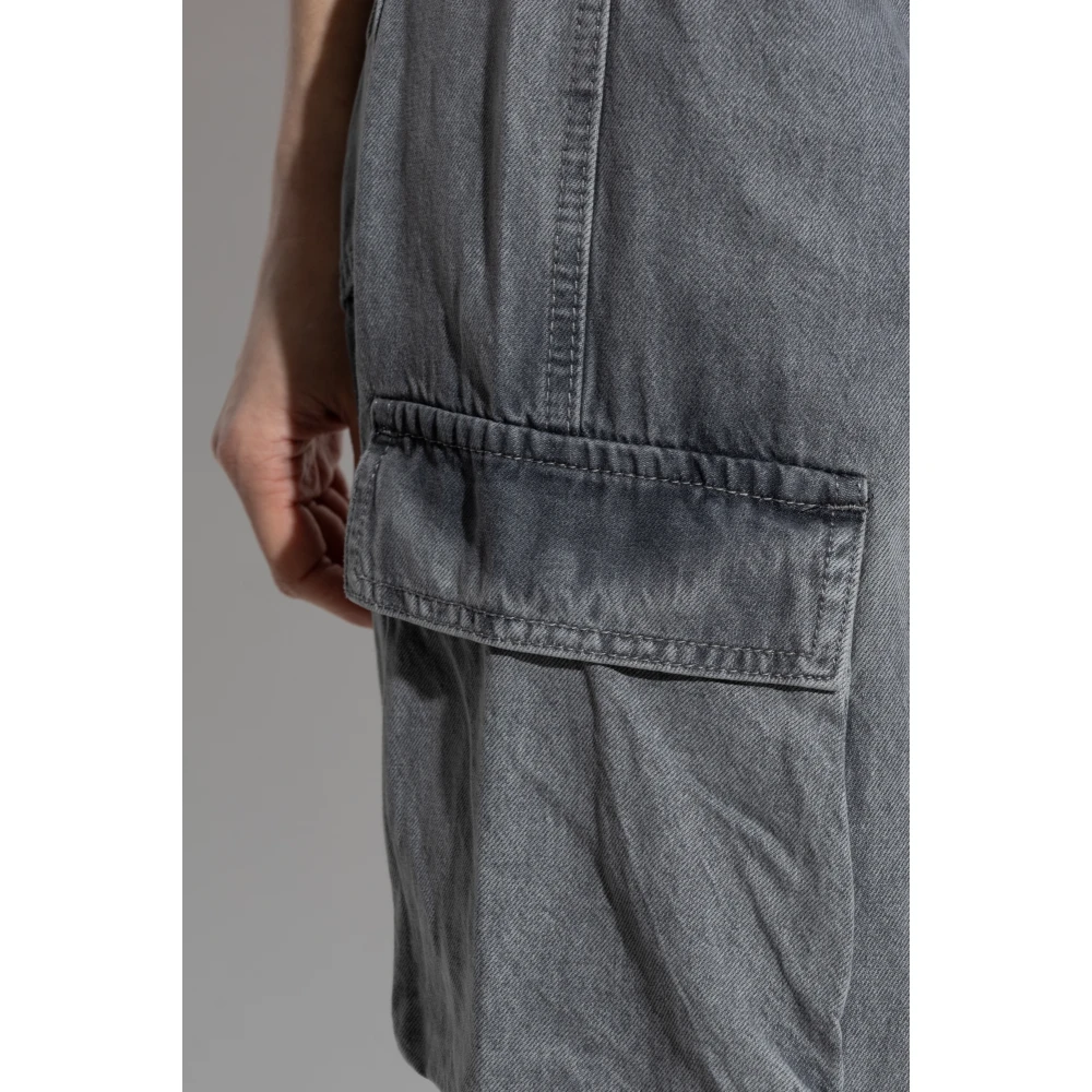 Gestuz Jeans Nynne cargo stijl Gray Dames