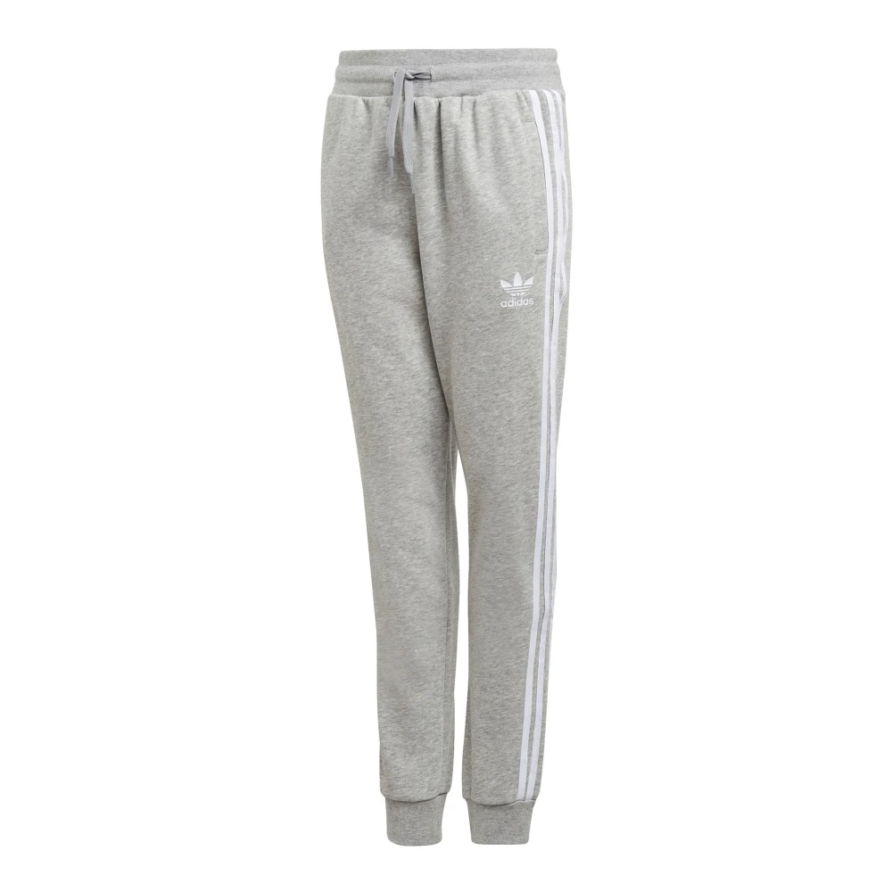 Adidas Gray Sweatpants, Male, 15 Y, Cotton-Blend Joggers