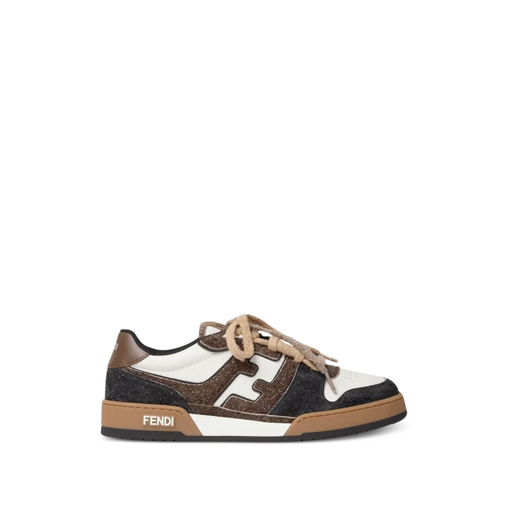 Fendi Match Sneaker Heren Schoenen Bruin