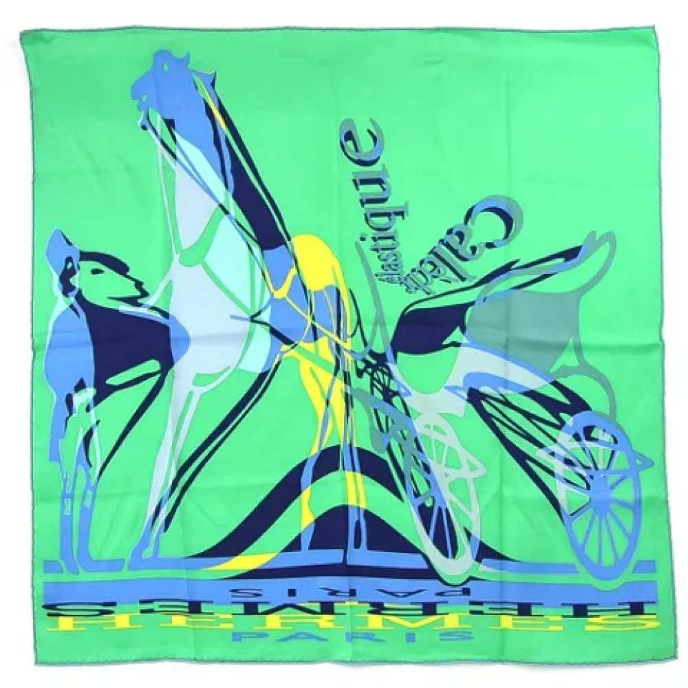 Pre-owned > Pre-owned Accessories > Pre-owned Scarves - - Hermès Vintage - Modalova